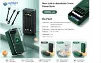 Auriver 30000mAh Large Capacity Container Super Fast Charge Power Bank
