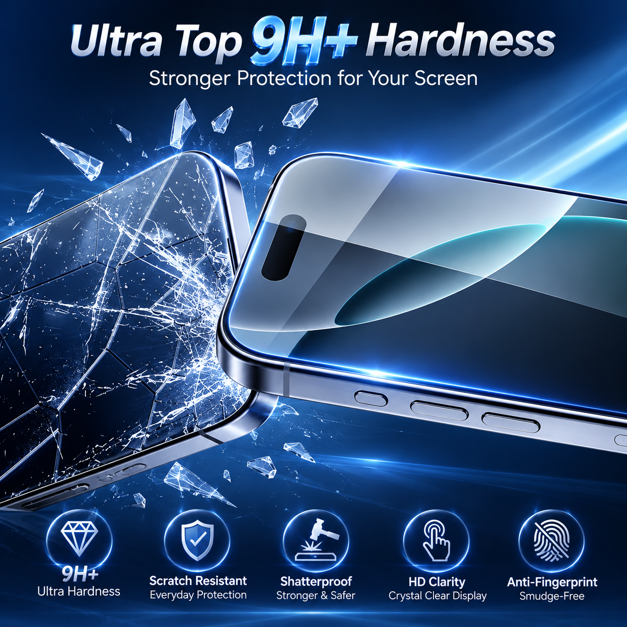 Auriver Premium Anti Blue Light Screen Protector