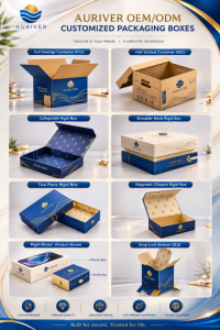 Auriver Electronics Packaging Boxes