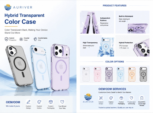 Auriver Premium Magnetic Phone Case