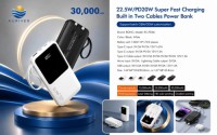Auriver 66W and 22.5W 10000mAh, 20000mAh and 30000mAh Super Fast Charging Power Bank