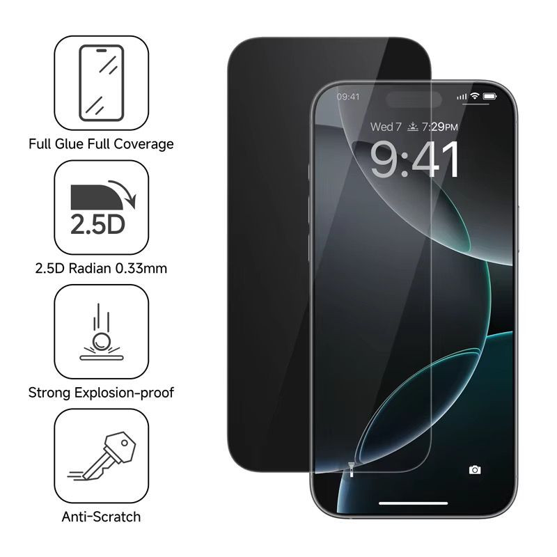 Auriver 28 degree privacy screen protector
