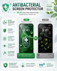 Auriver Antibacterial screen protector