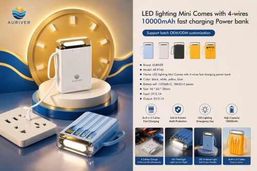 Auriver 10000mAh Fast Charging Power Bank