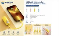 Auriver 50,000mAh Large Capicity LED Light Full Screen Power Bank