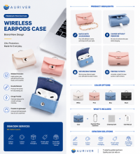 Auriver earpods OEM/ODM Case